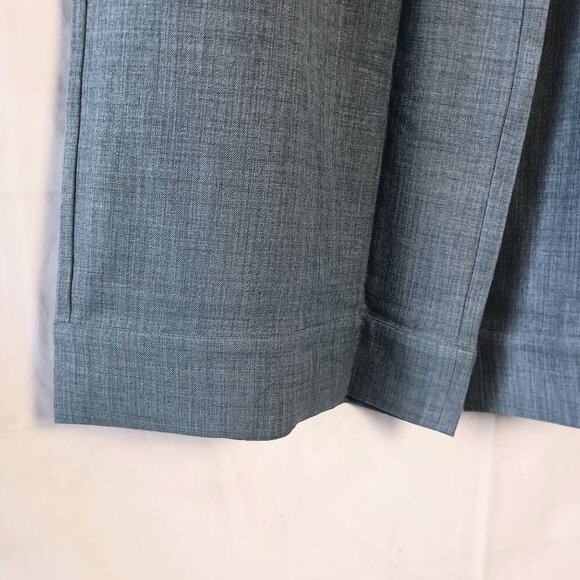 Indigo Thread High Rise Wide Leg Drawstring Pants Blue 1X Casual NEW - Picture 4 of 5